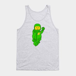 Spaceman! (Green) Tank Top